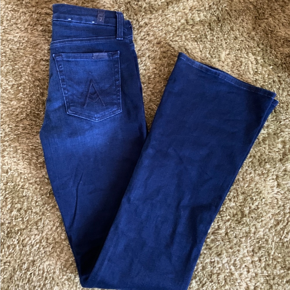 7 for all mankind size 27 inseam 34